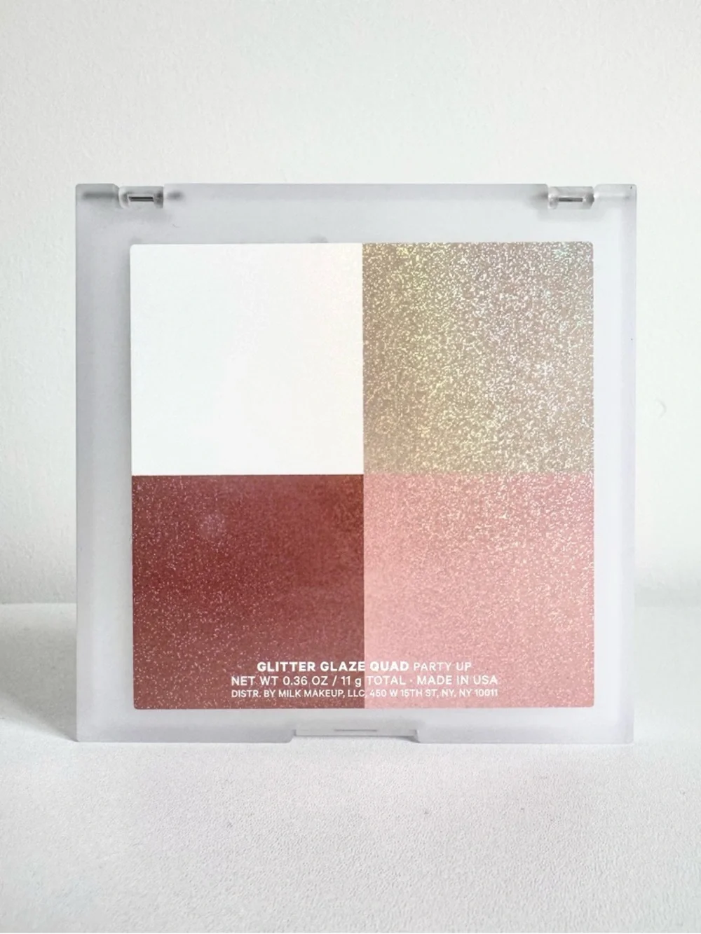Milk Makeup Glitter Glaze Quad Party Up Lips Eyes & Cheek Palette - Picture 8 of 11